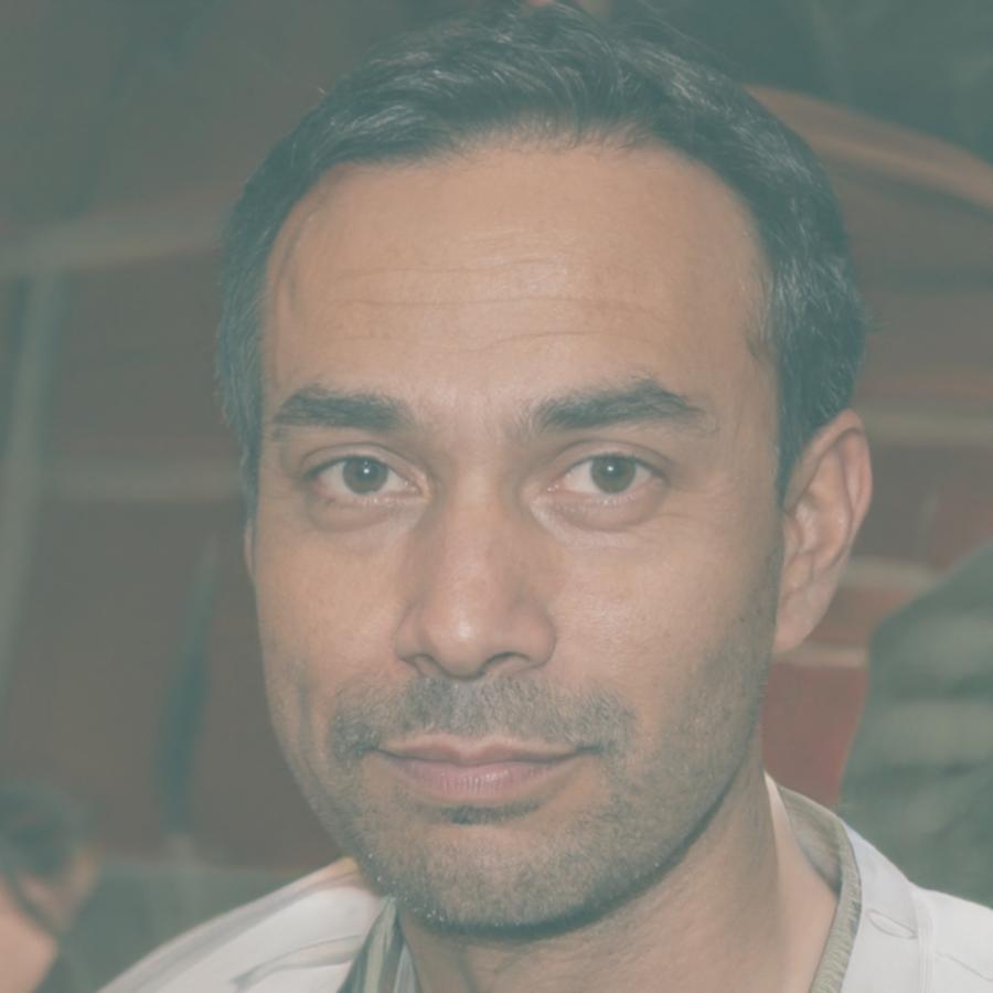 Portrait of Bohdan Stryzhak, seminar participant